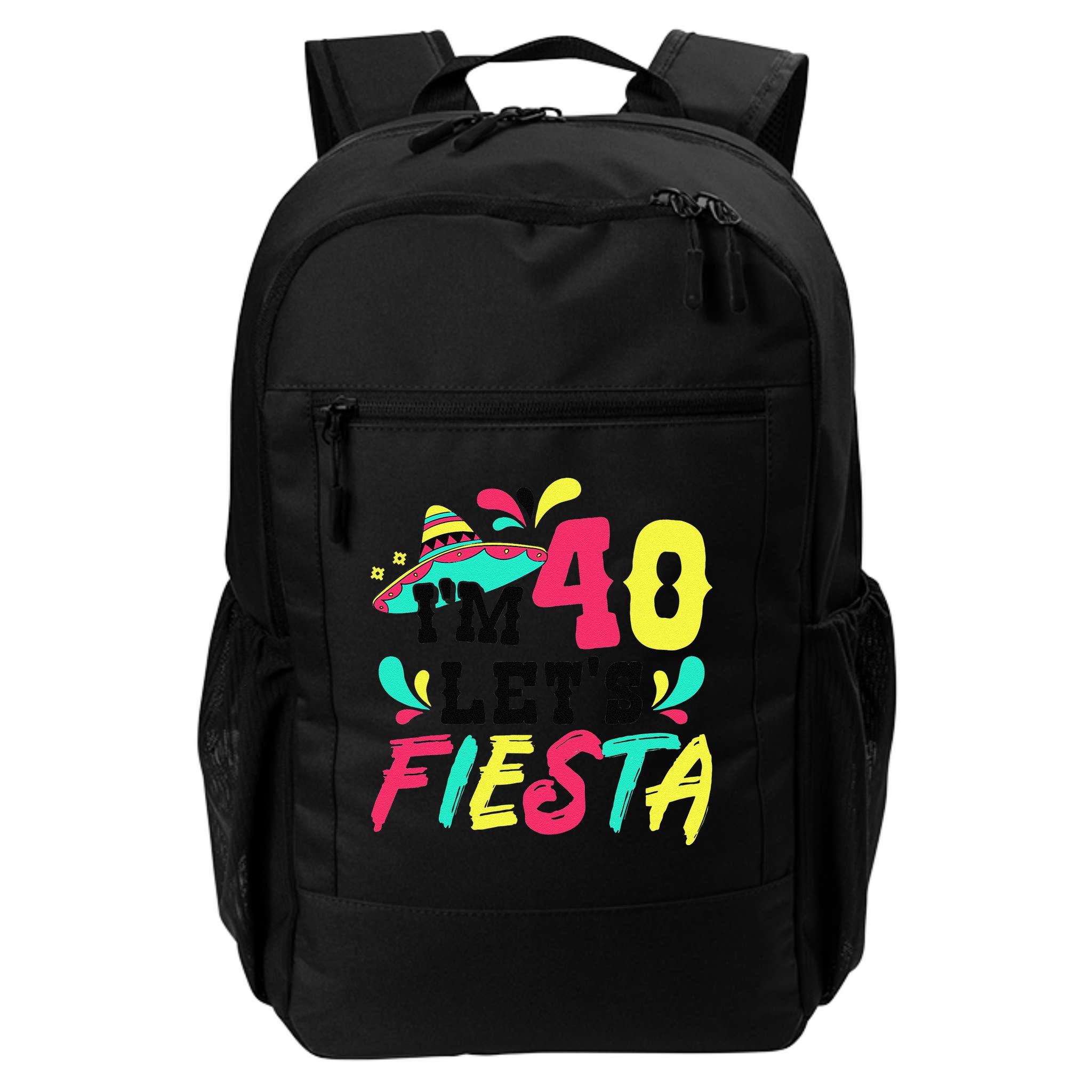 40th Birthday Mexican Party I'm 40 Let's Fiesta Backpack