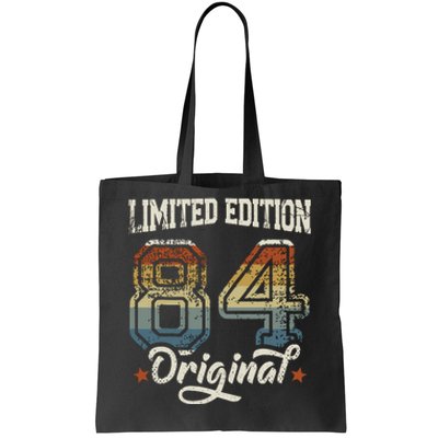 40th Birthday Man Woman 40 Years 1984 Decorative Funny Gift Tote Bag