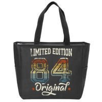 40th Birthday Man Woman 40 Years 1984 Decorative Funny Gift Zip Tote Bag