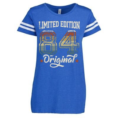 40th Birthday Man Woman 40 Years 1984 Decorative Funny Gift Enza Ladies Jersey Football T-Shirt