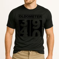 40th Birthday Oldometer 39-40 Cooling Performance Crew T-Shirt