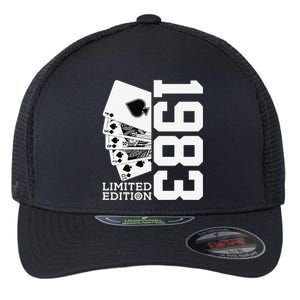 40th Birthday Poker Limited Edition 1983 Flexfit Unipanel Trucker Cap