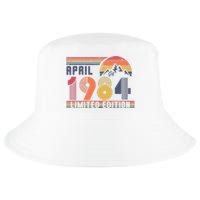 40th Birthday Retro April 1984 Birthday Cool Comfort Performance Bucket Hat