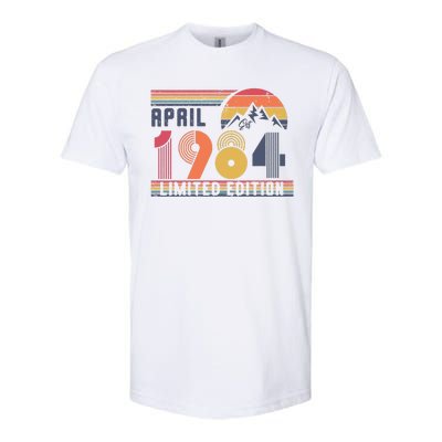 40th Birthday Retro April 1984 Birthday Softstyle® CVC T-Shirt