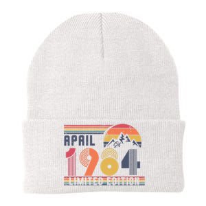 40th Birthday Retro April 1984 Birthday Knit Cap Winter Beanie