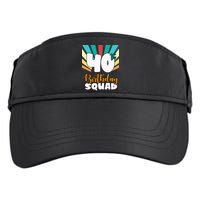 40th Birthday Squad 40 Years Old Adult Drive Performance Visor