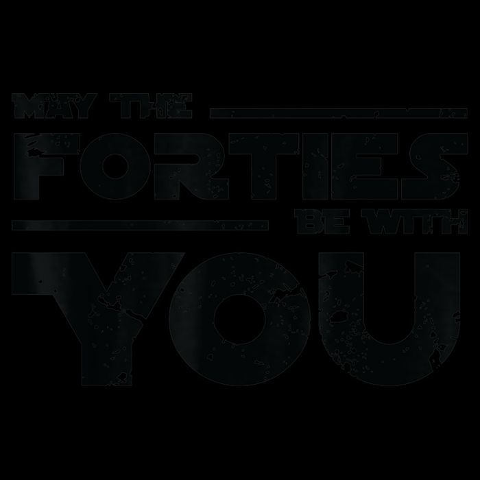 40th Birthday Shirt May The Forties Be With You Premium T-Shirt