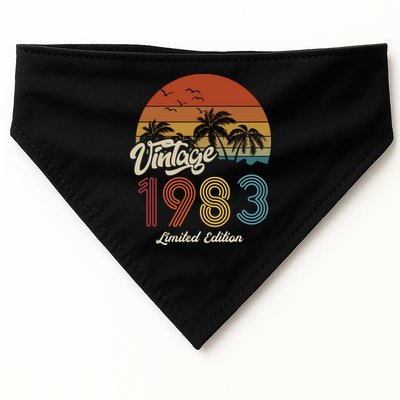 40th Birthday Vintage Limited Edition 1983 USA-Made Doggie Bandana