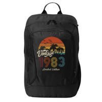 40th Birthday Vintage Limited Edition 1983 City Backpack