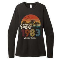 40th Birthday Vintage Limited Edition 1983 Womens CVC Long Sleeve Shirt