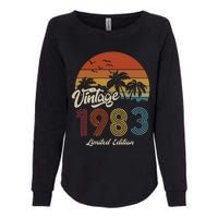 40th Birthday Vintage Limited Edition 1983 Womens California Wash Sweatshirt