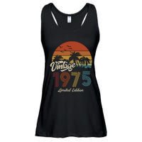 48th Birthday Vintage Limited Edition 1975 Ladies Essential Flowy Tank