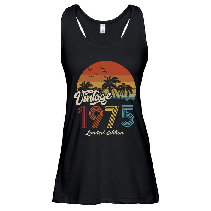 48th Birthday Vintage Limited Edition 1975 Ladies Essential Flowy Tank