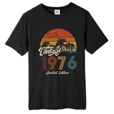 47th Birthday Vintage Limited Edition 1976 Tall Fusion ChromaSoft Performance T-Shirt