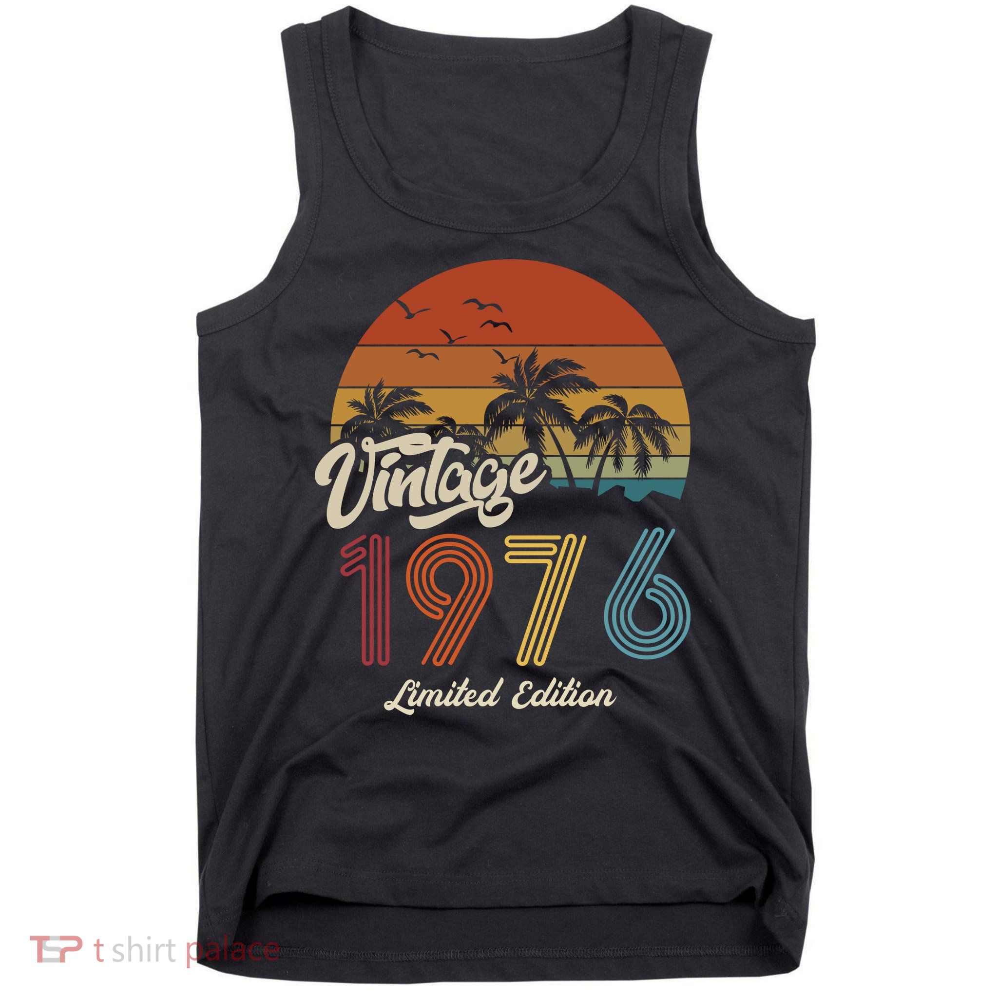 47th Birthday Vintage Limited Edition 1976 Tank Top
