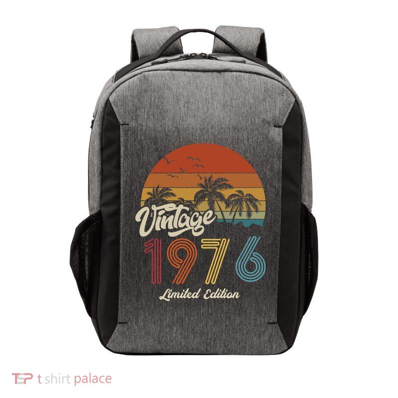 47th Birthday Vintage Limited Edition 1976 Vector Backpack