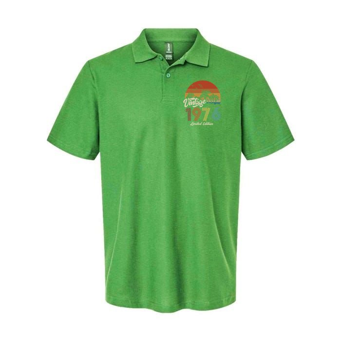 47th Birthday Vintage Limited Edition 1976 Softstyle Adult Sport Polo