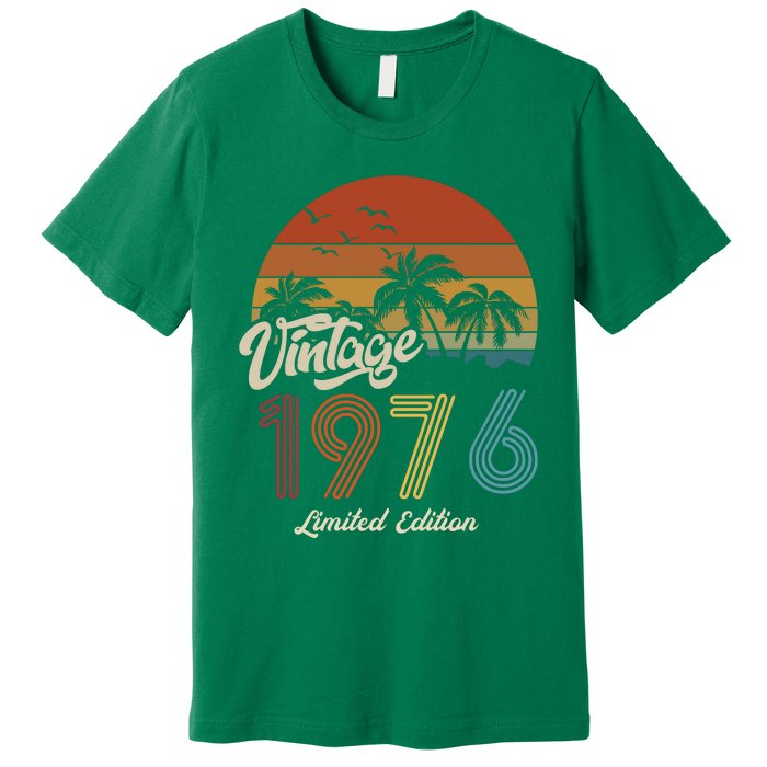 47th Birthday Vintage Limited Edition 1976 Premium T-Shirt