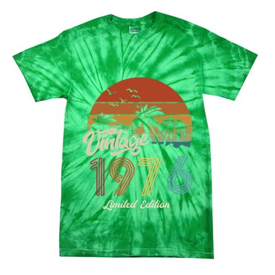 47th Birthday Vintage Limited Edition 1976 Tie-Dye T-Shirt