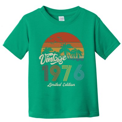 47th Birthday Vintage Limited Edition 1976 Toddler T-Shirt