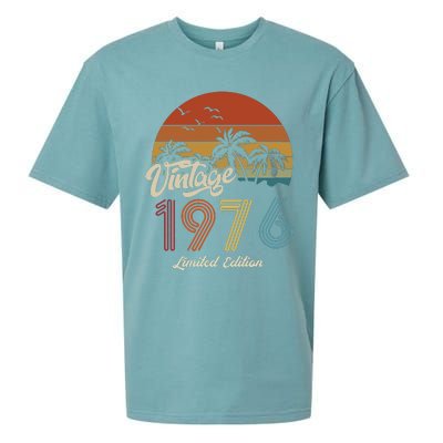 47th Birthday Vintage Limited Edition 1976 Sueded Cloud Jersey T-Shirt