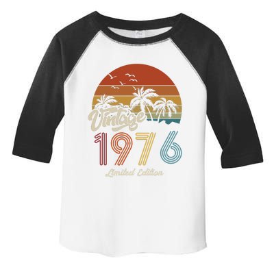 47th Birthday Vintage Limited Edition 1976 Toddler Fine Jersey T-Shirt