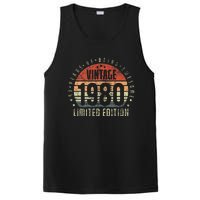 43th Birthday Vintage 1980 Limited Edition 43 Yr Old PosiCharge Competitor Tank