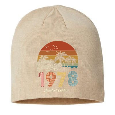 45th Birthday Vintage Limited Edition 1978 Sustainable Beanie