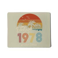 45th Birthday Vintage Limited Edition 1978 Mousepad