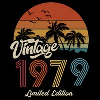 44th Birthday Vintage Limited Edition 1979 Mug