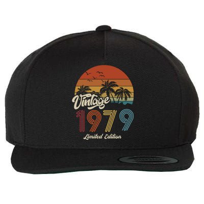 44th Birthday Vintage Limited Edition 1979 Wool Snapback Cap