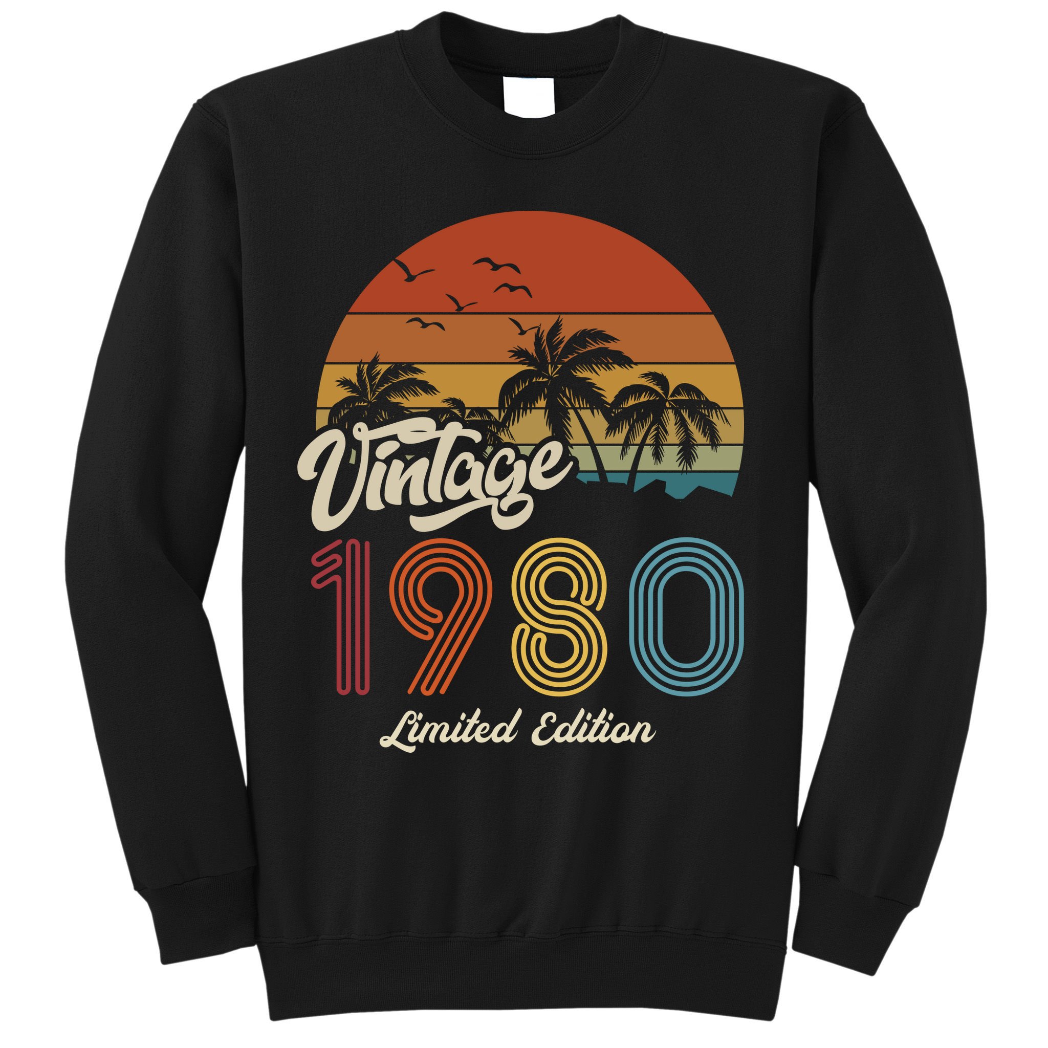 43rd Birthday Vintage Limited Edition 1980 Sweatshirt