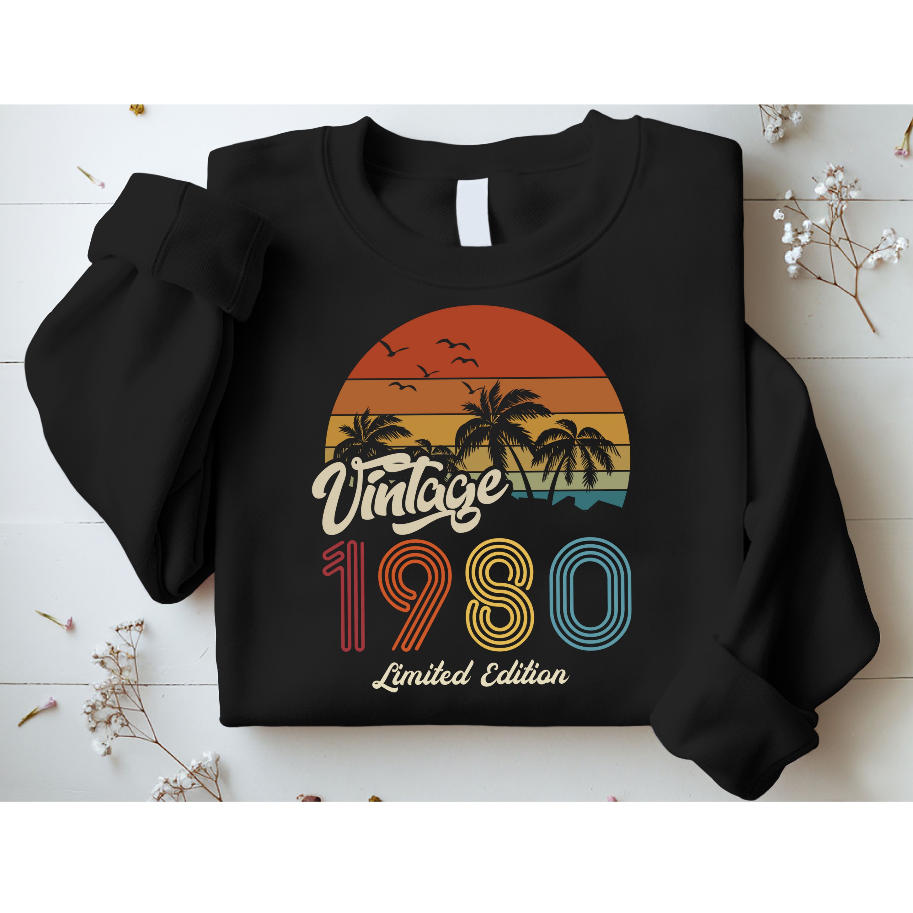 43rd Birthday Vintage Limited Edition 1980 Sweatshirt