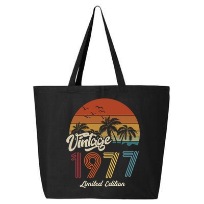 46th Birthday Vintage Limited Edition 1977 25L Jumbo Tote
