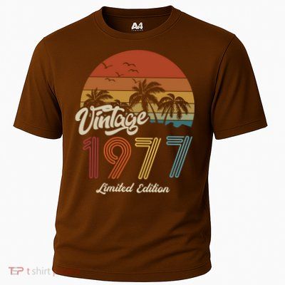 46th Birthday Vintage Limited Edition 1977 Performance Shirt