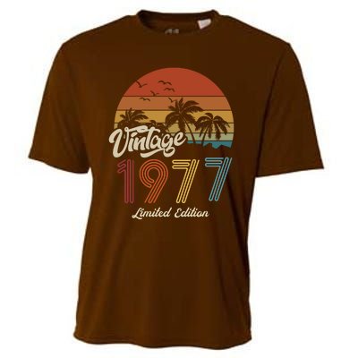 46th Birthday Vintage Limited Edition 1977 Cooling Performance Crew T-Shirt