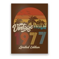 46th Birthday Vintage Limited Edition 1977 Poster