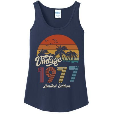 46th Birthday Vintage Limited Edition 1977 Ladies Essential Tank