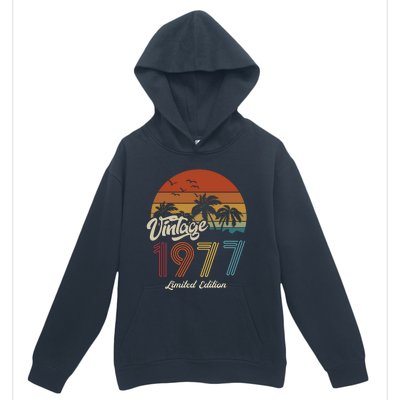 46th Birthday Vintage Limited Edition 1977 Urban Pullover Hoodie