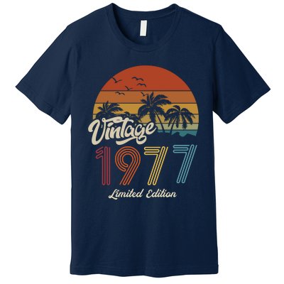 46th Birthday Vintage Limited Edition 1977 Premium T-Shirt