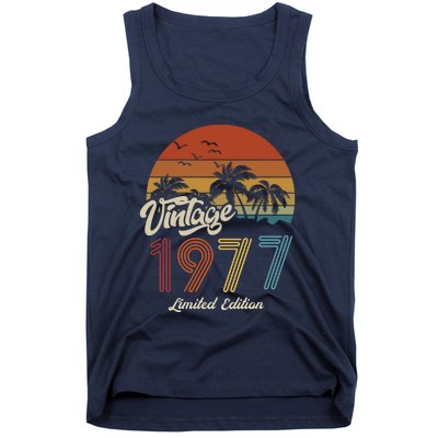 46th Birthday Vintage Limited Edition 1977 Tank Top