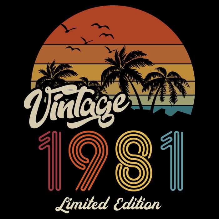 42nd Birthday Vintage Limited Edition 1981 Sweatshirt