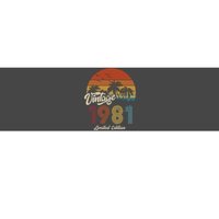 42nd Birthday Vintage Limited Edition 1981 Bumper Sticker