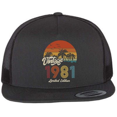 42nd Birthday Vintage Limited Edition 1981 Flatbill Hat