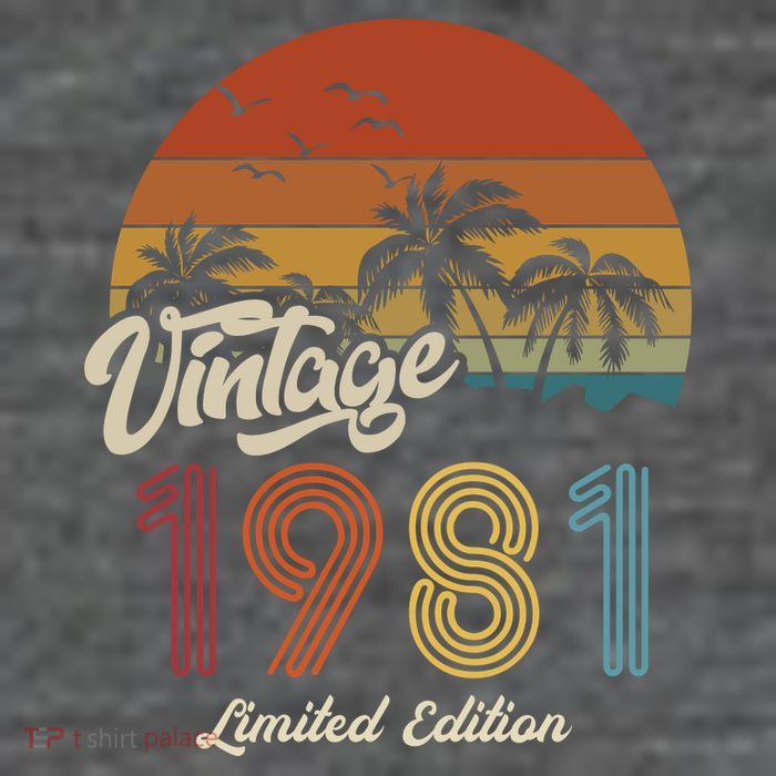 42nd Birthday Vintage Limited Edition 1981 Flatbill Hat
