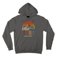 42nd Birthday Vintage Limited Edition 1981 Tall Hoodie