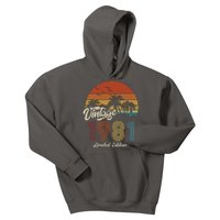 42nd Birthday Vintage Limited Edition 1981 Kids Hoodie