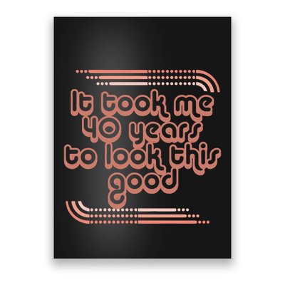 40th Birthday Vintage 1983 Poster