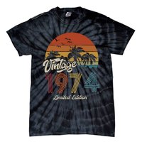 49th Birthday Vintage Limited Edition 1974 Tie-Dye T-Shirt