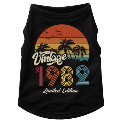 41st Birthday Vintage Limited Edition 1982 Doggie Tank